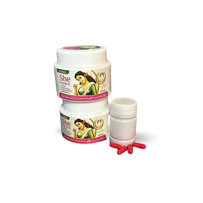 She Perfect Breast Cream 1 Month Course by Hakeem Musa
